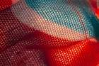 Colorful fabric detail Art Print